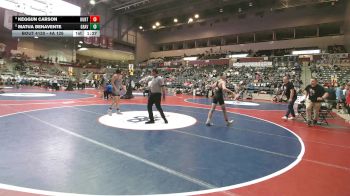 4A 126 lbs Cons. Semi - Keggun Carson, Huntsville vs Matua Benavente, Gravette