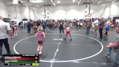 70 lbs Round 2 - Joshua Morales, LA Elite Wrestling vs Kason Eskew, SCSOW