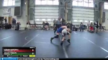 96 lbs Round 1 (8 Team) - Grady Phelps, Team Ohio vs Logan Hartzell, Warhawks Red