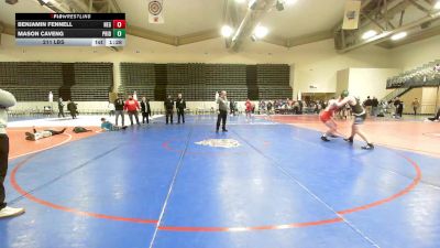 211 lbs Quarterfinal - Benjamin Fennell, New England Gold MS vs Mason Caveng, Pride MS