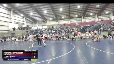 140 lbs Placement (4 Team) - Trysten Rittberger, Oklahoma vs Zaira Sugui, Hawaii 1