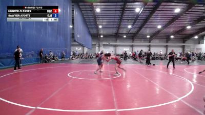 79 kg Rr Rnd 2 - Hunter Cleaver, Unattached vs Sawyer Ayotte, Clarion