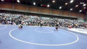 145 lbs Cons. Round 4 - Amira Tau Lagrone, Spanish Springs vs Peyton Heckman, Churchill County