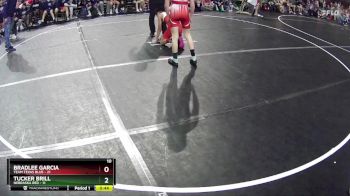 85 lbs Quarterfinals (8 Team) - Bradlee Garcia, Team Texas Blue vs Tucker Brill, Nebraska Red