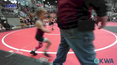 55 lbs Semifinal - Wyatt McCaskey, Warhorse Wrestling Club vs Waylon Cooper, Sperry Wrestling Club