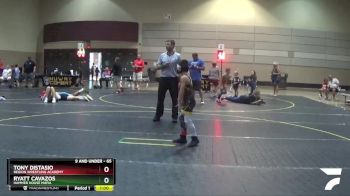 65 lbs Cons. Round 2 - Tony Distasio, Region Wrestling Academy vs Ryatt Cavazos, Hammer House Mafia