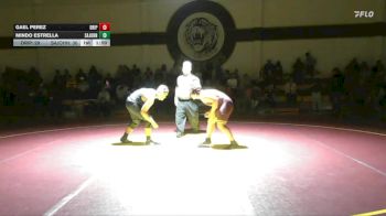 215 lbs Round 1 (4 Team) - Gael Perez, Dripping Springs High School vs Mindo Estrella, San Antonio Johnson