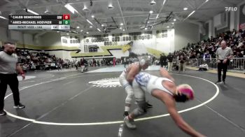 144 lbs Semifinal - Caleb Benevides, Brawley vs Ames-Michael Hoevker, Granite Hills