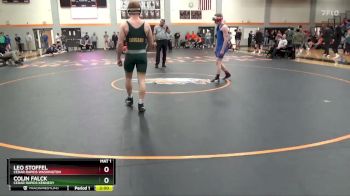 165 lbs Quarterfinal - Colin Falck, Cedar Rapids Kennedy vs Leo Stoffel, Cedar Rapids Washington