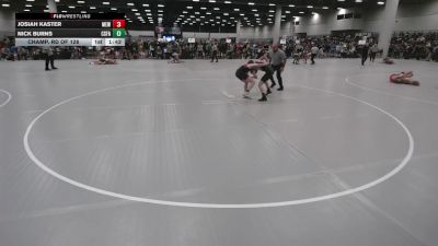 113 lbs Champ. Rd Of 128 - Nick Burns, Colorado Springs Freestyle And Greco vs Josiah Kaster, Moyer Elite Wrestling