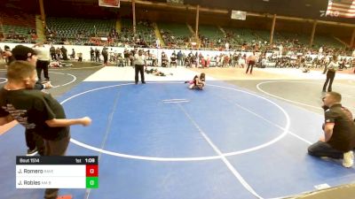 98 lbs Semifinal - Josiah Romero, Raven's vs Julian Robles, NM Beast