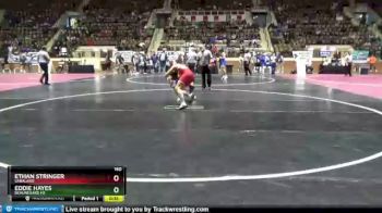 160 lbs Cons. Round 2 - Eddie Hayes, Beauregard HS vs Ethan Stringer, Saraland