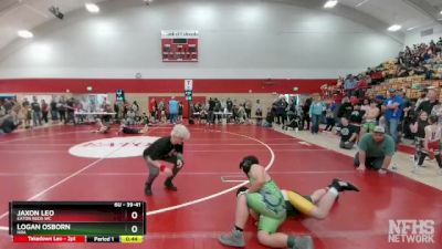 39-41 lbs Round 3 - Jaxon Leo, Eaton Reds WC vs Logan Osborn, HRA