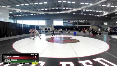 165 lbs Cons. Round 4 - Konrad Parker, Ithaca vs Syrus Colon, Castleton