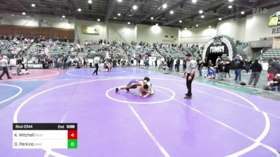 49 lbs Semifinal - Dayvion Espino, Oakdale WC vs Everett Rogers, Spanish Springs WC