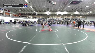 160 lbs Cons. Round 3 - Alexzandriyah Kekoanui, Emmanuel University vs Kiley Dillow, Unattached