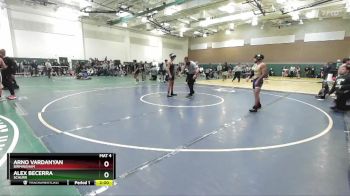 126 lbs Champ. Round 2 - Arno Vardanyan, Birmingham vs Alex Becerra, Schurr