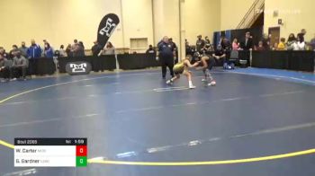 80 lbs Prelims - Witten Carter, Midd-West vs Gionno Gardner, Canon-McMillan