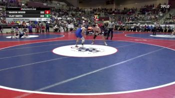 5A 138 lbs Quarterfinal - Clay Smith, Sheridan vs Mason Wood, Searcy