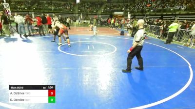 220 lbs Quarterfinal - Alexander DaSilva, Force Wrestling Club vs Owen Dandeo, North Hunterdon