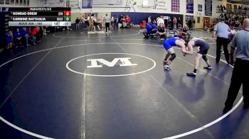189 lbs Cons. Semi - Carmine Battaglia, Beaver County Christian School vs Konrad Drew, Commodore Perry Hs