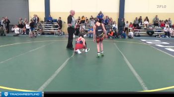 90 lbs Round 2 - Reid Carter, Flat Earth vs Isaac Folk, Dakota Boyz Wrestling Club