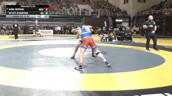 126 lbs Consi Of 16 #2 - Axel Ritchie, McCallie School vs Wyatt Stauffer, Blair Academy