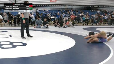 92 lbs Cons. Semis - Bentley Gatica, SWAT - Savage Wrestling Athletic Team vs Timothy Wagner, Demolition Wrestling Club