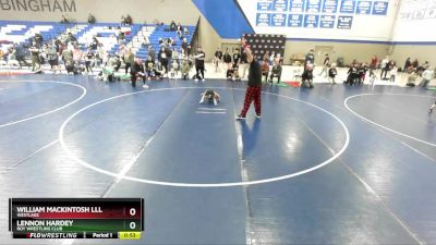 39-41 lbs Round 2 - William Mackintosh Lll, Westlake vs Lennon Hardey, Roy Wrestling Club