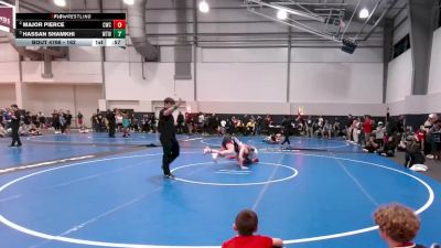 162 lbs Semifinal - Hassan Shamkhi, Warrior Trained Wrestling vs Major Pierce, Cardinal Wrestling Club