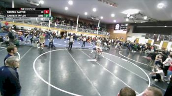 126 lbs Champ. Round 2 - Garrett Taylor, Glacier Peak vs Boston Carter, Castle Rock