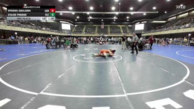 3rd Place - Viviana Abalama, Laurel vs Chloe Freese, Felton