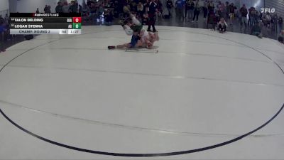 135 lbs Champ. Round 2 - Logan Stenka, Adams Central vs Talon Belding, Beatrice