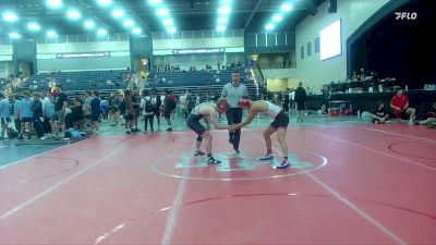 141 lbs Cons. Round 4 - Conner Blessing, University Of Rio Grande vs Hunter Luttrell, Cumberlands (Ky.)