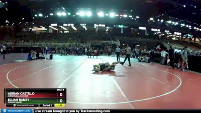 170 lbs Champ. Round 1 - Elijah Bailey, Spring Valley vs Adrian Castillo, Auburndale Senior