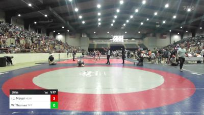 95 lbs Quarterfinal - Joseph Mayer, Morris Fitness Wrestling Club vs Wyatt Thomas, Tift Wrestling Academy