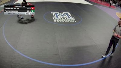 Champ. Round 1 - Autumn Hahn, Gering Girls vs Ariadne Rocha, South Sioux City Girls