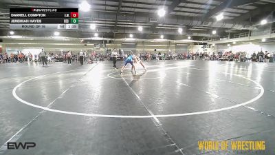 135 lbs Round Of 16 - Darrell Compton, Elgin Wrestling vs Jeremiah Hayes, Red Cobra Westling Academy