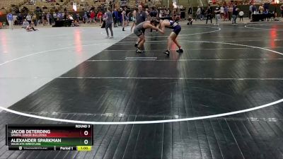 135 lbs Cons. Round 1 - Carter Parcells, Team Clarksville WrestlingClub vs Weston Metzger, Brentwood Wrestling Club