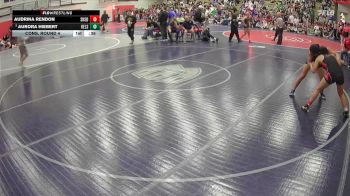 140 lbs Cons. Round 4 - Aurora Hiebert, Kelso vs Audrina Rendon, Sunnyside