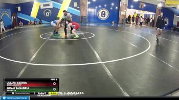 132 Gold Semifinal - Julian Sierra, Doral Academy vs Noah Sanabria, Braddock