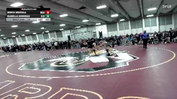 125 lbs Cons. Round 3 - Jenica Mehtala, McLoud vs Isabella Borrego, Cleveland