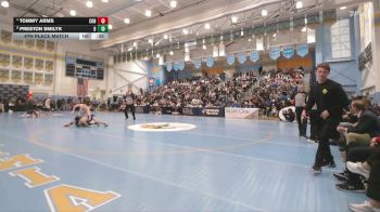 126 lbs 5th Place Match - Tommy Arms, Conrad School Of Science vs Preston Smilyk, Dover