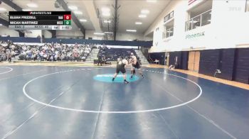 285 lbs Finals (2 Team) - Elijah Frizzell, Randolph vs Micah Martinez, Messiah