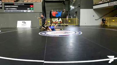 Schoolboys - 88 lbs Champ. Round 1 - Jay T Farrell, Spring Hills Wrestling vs Damian Ramirez