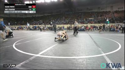 80 lbs Quarterfinal - Kase Frith, Duncan Demon Wrestling vs Ret Foster, F-5 Grappling