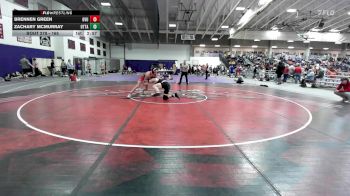 165 lbs Cons. Round 3 - Zachary McMurray, Ottawa University vs Brennen Green, Grand View Unattached