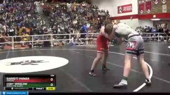 220 lbs Champ. Round 2 - Garrett Parker, Rawlins vs Cody Winslow, Burns/Pine Bluffs
