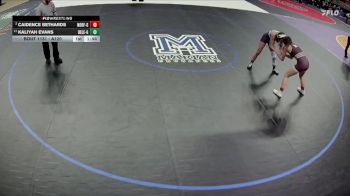 Quarterfinal - Caidence Bethards, Norfolk Girls vs Kaliyah Evans, Bellevue East Girls