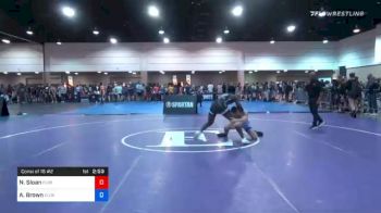 152 lbs Consolation - Nicholas Sloan, Florida vs Antonio Brown, Florida